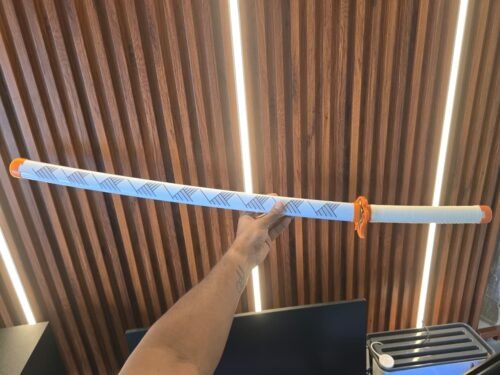 Click to view full screen *LED* Battle-Ready Rengoku Nichirin Katana | Demon Slayer photo review